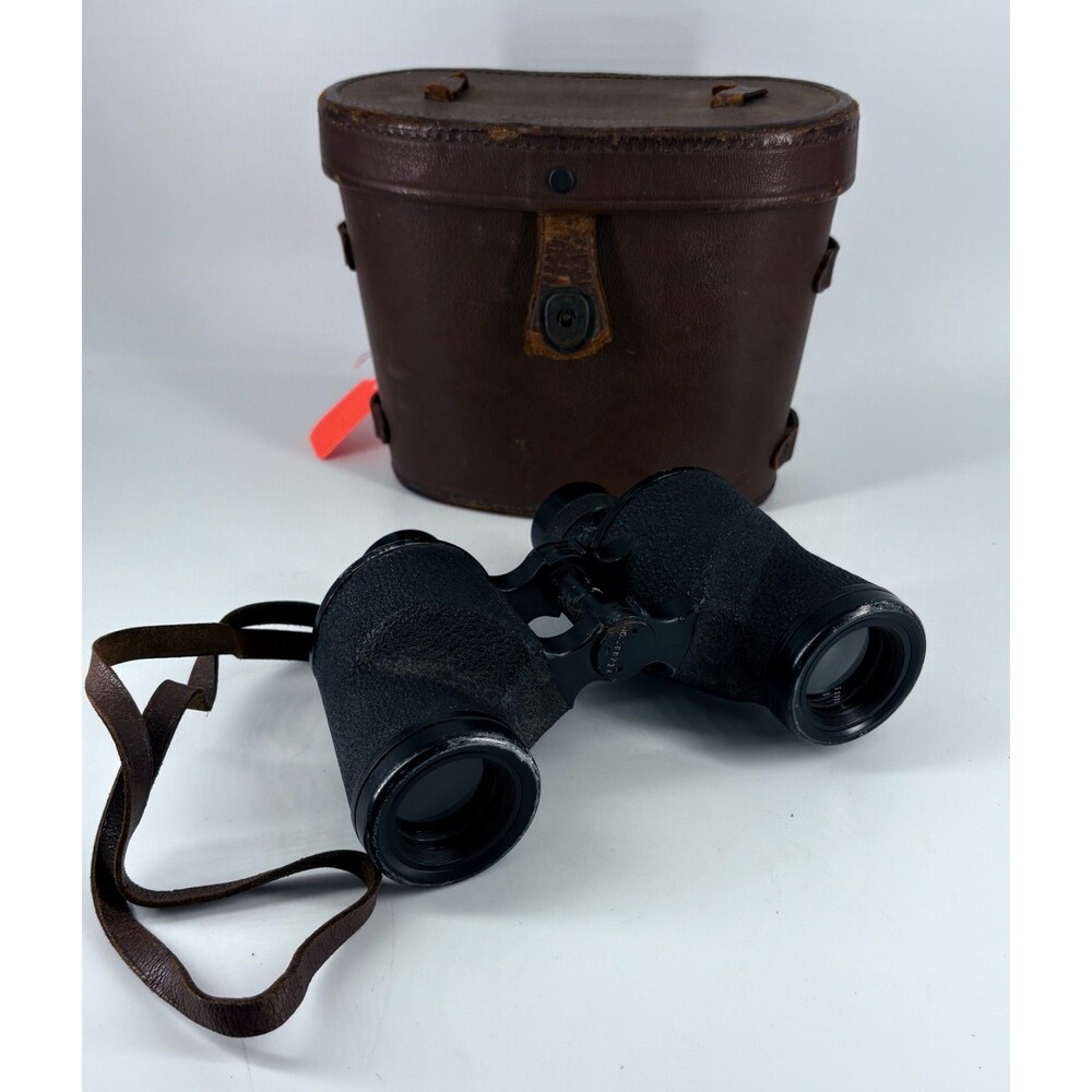 VTG  1943 Westinghouse WWII US Military M3 6x30 Binoculars W/Case